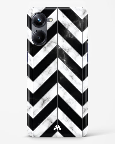 Warrior Stripe Marble Hard Case Phone Cover (Realme)
