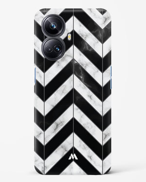 Warrior Stripe Marble Hard Case Phone Cover-(Realme)
