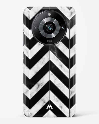 Warrior Stripe Marble Hard Case Phone Cover-(Realme)