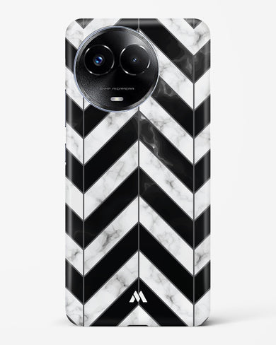 Warrior Stripe Marble Hard Case Phone Cover (Realme)