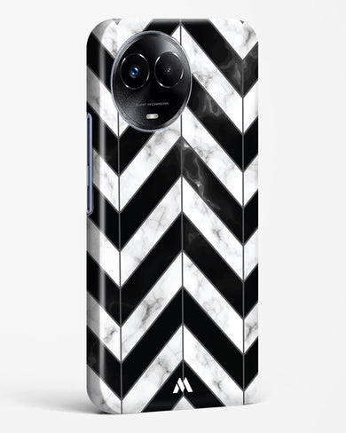 Warrior Stripe Marble Hard Case Phone Cover (Realme)