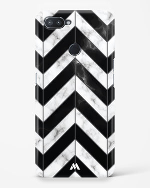 Warrior Stripe Marble Hard Case Phone Cover-(Realme)