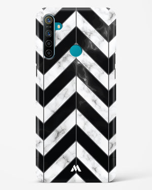 Warrior Stripe Marble Hard Case Phone Cover-(Realme)