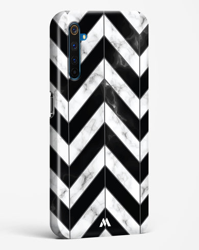 Warrior Stripe Marble Hard Case Phone Cover (Realme)
