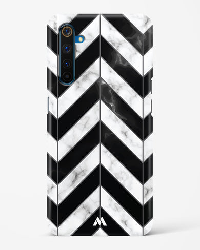Warrior Stripe Marble Hard Case Phone Cover (Realme)