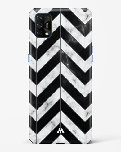 Warrior Stripe Marble Hard Case Phone Cover (Realme)