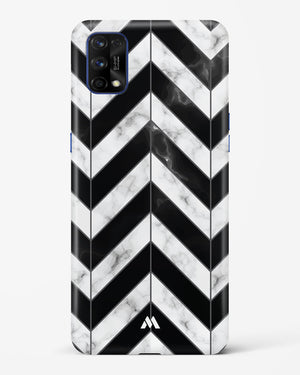 Warrior Stripe Marble Hard Case Phone Cover-(Realme)