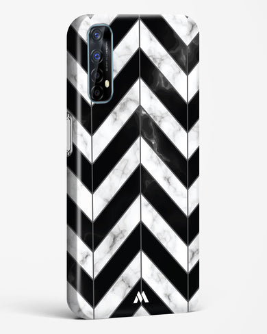 Warrior Stripe Marble Hard Case Phone Cover (Realme)