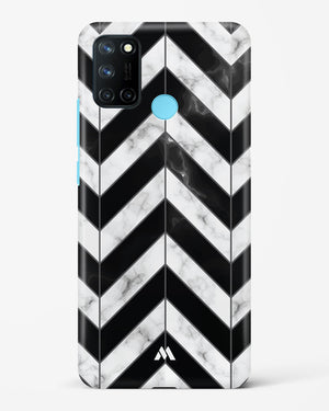 Warrior Stripe Marble Hard Case Phone Cover (Realme)