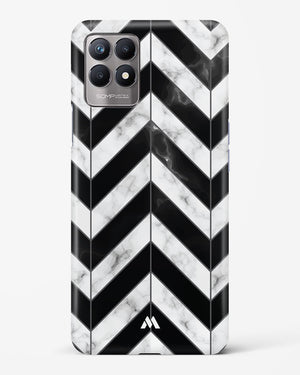 Warrior Stripe Marble Hard Case Phone Cover-(Realme)