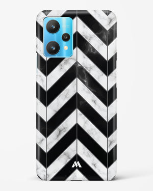 Warrior Stripe Marble Hard Case Phone Cover (Realme)