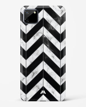 Warrior Stripe Marble Hard Case Phone Cover (Realme)