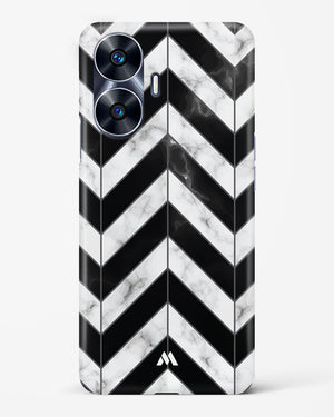 Warrior Stripe Marble Hard Case Phone Cover (Realme)
