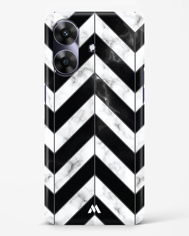 Warrior Stripe Marble Hard Case Phone Cover (Realme)