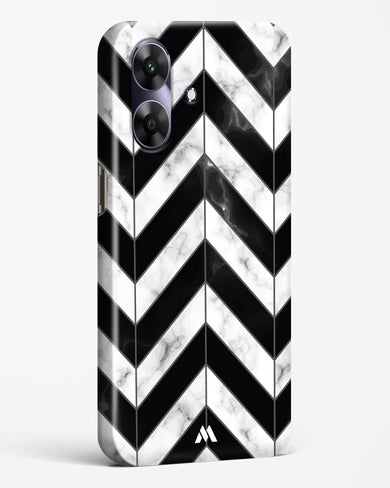 Warrior Stripe Marble Hard Case Phone Cover (Realme)