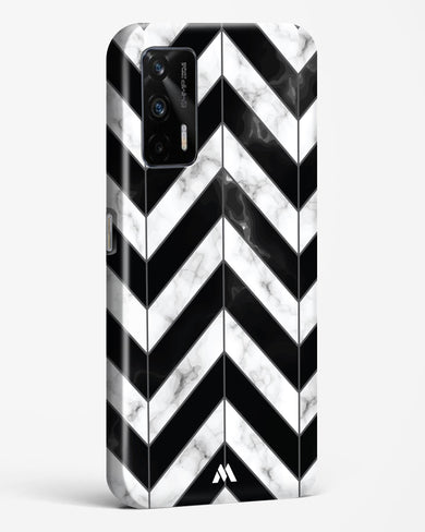 Warrior Stripe Marble Hard Case Phone Cover-(Realme)