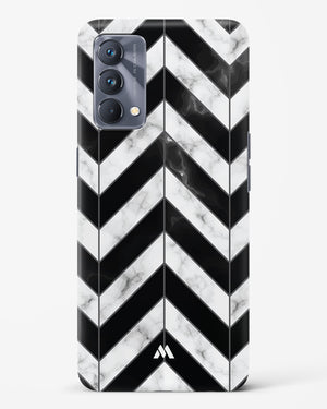 Warrior Stripe Marble Hard Case Phone Cover-(Realme)