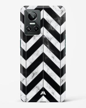 Warrior Stripe Marble Hard Case Phone Cover-(Realme)