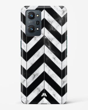 Warrior Stripe Marble Hard Case Phone Cover (Realme)