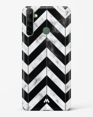 Warrior Stripe Marble Hard Case Phone Cover-(Realme)