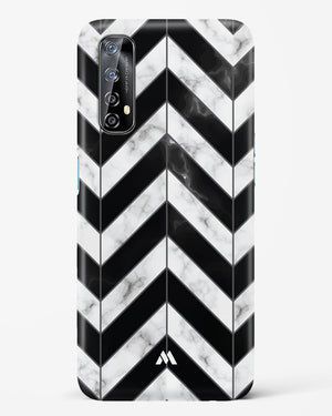 Warrior Stripe Marble Hard Case Phone Cover (Realme)
