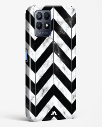 Warrior Stripe Marble Hard Case Phone Cover-(Realme)