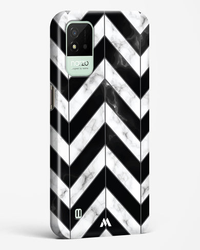 Warrior Stripe Marble Hard Case Phone Cover (Realme)