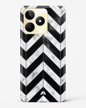 Warrior Stripe Marble Hard Case Phone Cover (Realme)