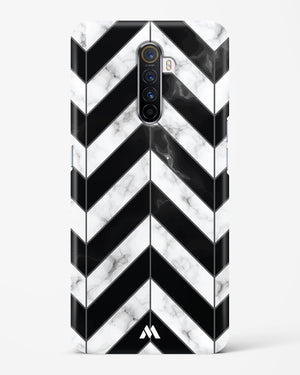 Warrior Stripe Marble Hard Case Phone Cover-(Realme)