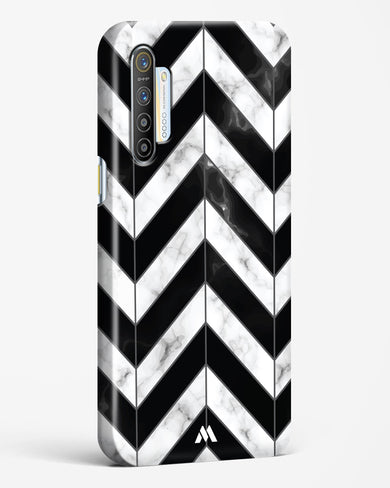 Warrior Stripe Marble Hard Case Phone Cover (Realme)