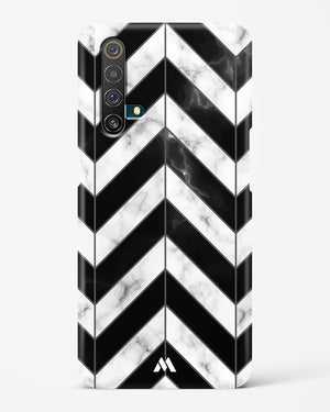 Warrior Stripe Marble Hard Case Phone Cover-(Realme)