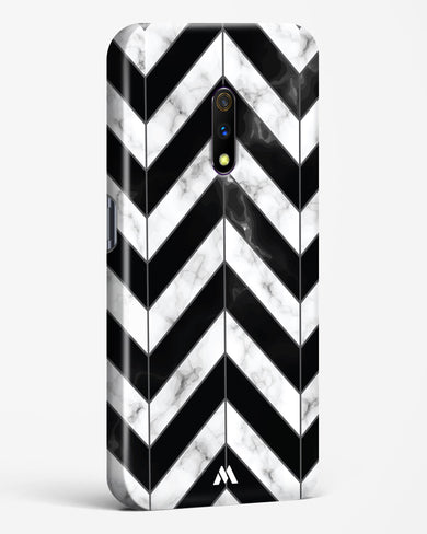 Warrior Stripe Marble Hard Case Phone Cover (Realme)