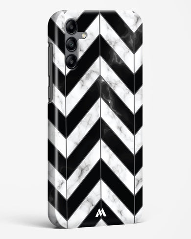 Warrior Stripe Marble Hard Case Phone Cover-(Samsung)