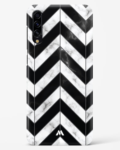 Warrior Stripe Marble Hard Case Phone Cover-(Samsung)