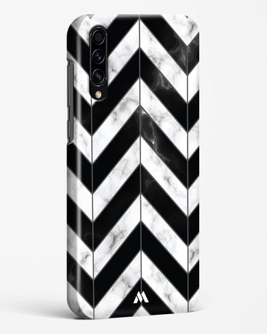 Warrior Stripe Marble Hard Case Phone Cover-(Samsung)