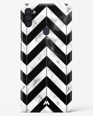 Warrior Stripe Marble Hard Case Phone Cover-(Samsung)