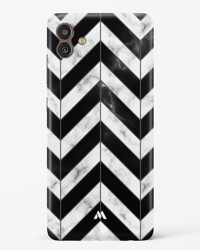 Warrior Stripe Marble Hard Case Phone Cover-(Samsung)