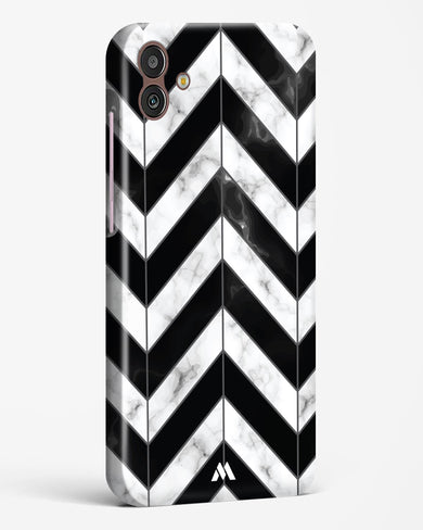 Warrior Stripe Marble Hard Case Phone Cover-(Samsung)