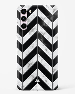 Warrior Stripe Marble Hard Case Phone Cover-(Samsung)