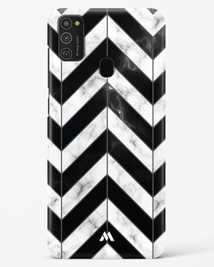 Warrior Stripe Marble Hard Case Phone Cover-(Samsung)