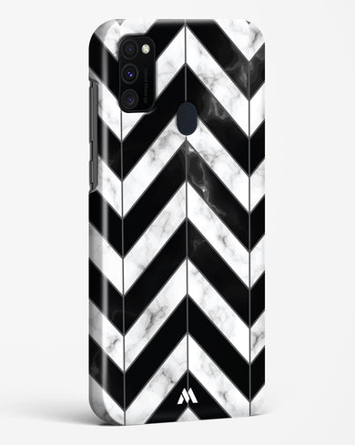 Warrior Stripe Marble Hard Case Phone Cover (Samsung)