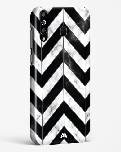 Warrior Stripe Marble Hard Case Phone Cover-(Samsung)