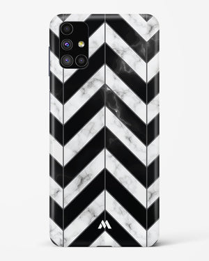 Warrior Stripe Marble Hard Case Phone Cover-(Samsung)