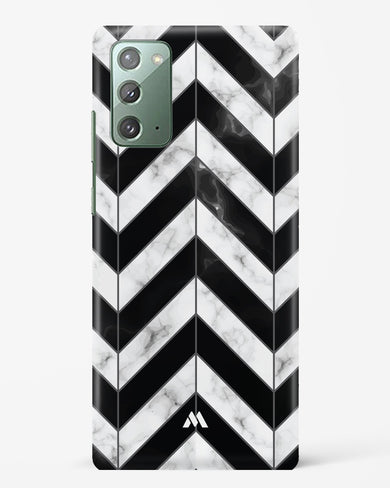 Warrior Stripe Marble Hard Case Phone Cover-(Samsung)