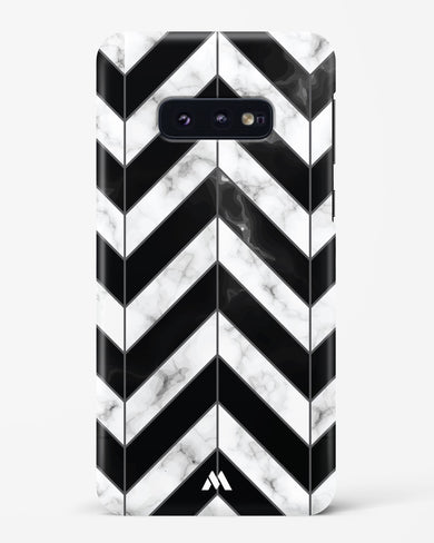 Warrior Stripe Marble Hard Case Phone Cover-(Samsung)