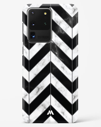 Warrior Stripe Marble Hard Case Phone Cover (Samsung)