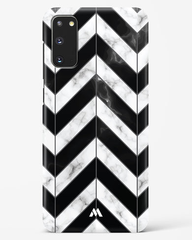 Warrior Stripe Marble Hard Case Phone Cover (Samsung)