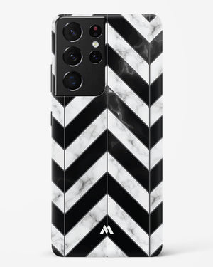 Warrior Stripe Marble Hard Case Phone Cover (Samsung)