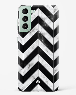 Warrior Stripe Marble Hard Case Phone Cover-(Samsung)