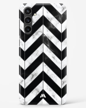 Warrior Stripe Marble Hard Case Phone Cover-(Samsung)